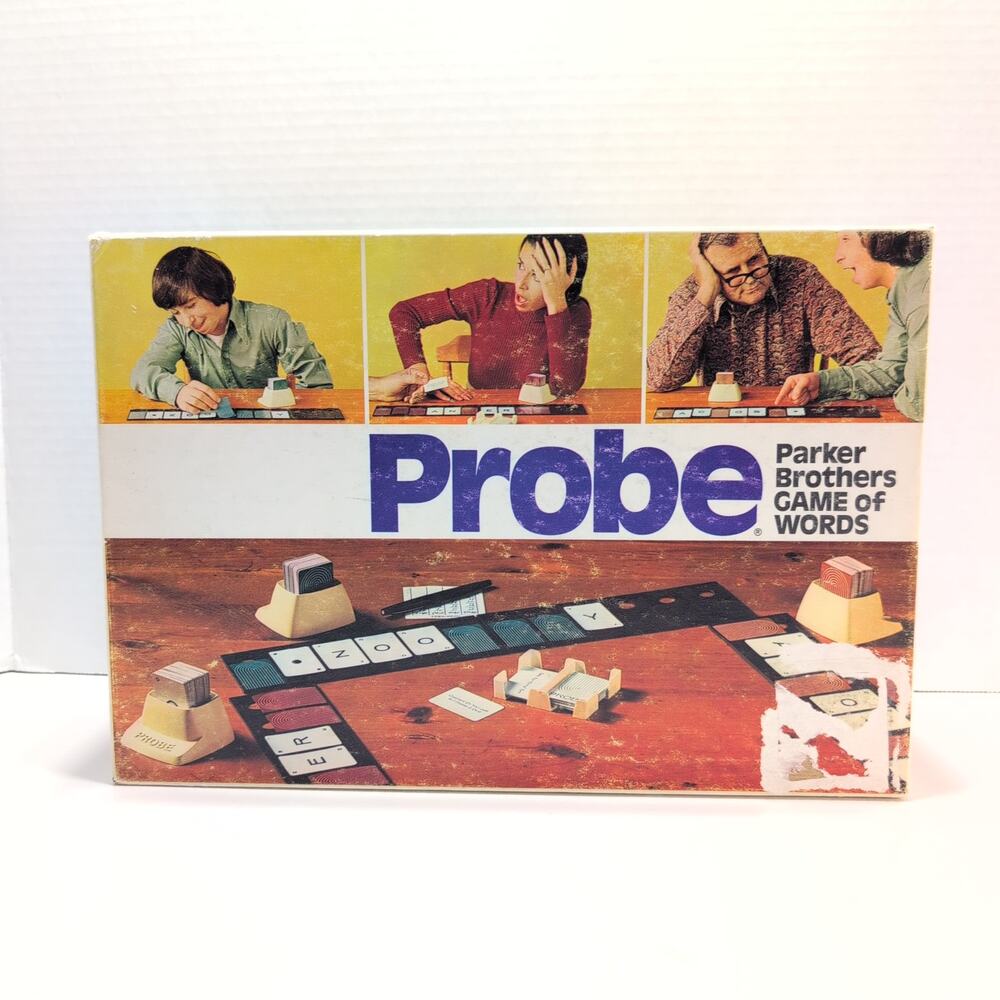 Vintage 1974 Probe Card Game Parker Brothers *Complete